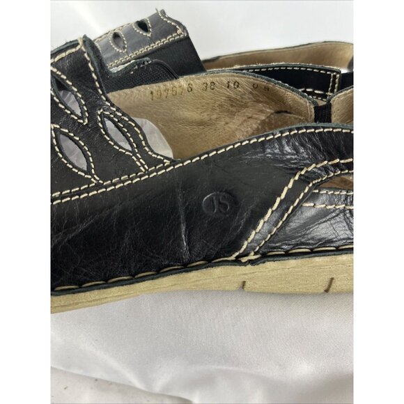 Joseph Siebel Leather Slip-On Shoes - Picture 11 of 13